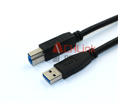 USB 3.0打印机数据线 USB 3.0 A公对B公数据线