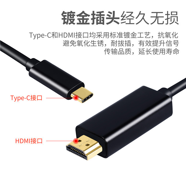 Type-C转HDMI高清线2