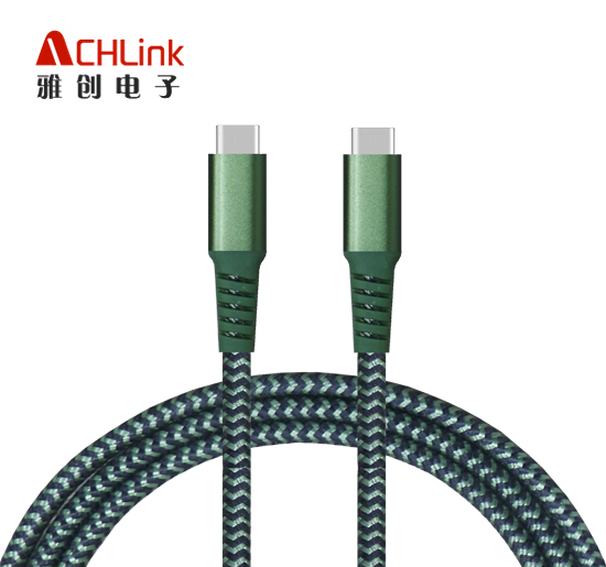 USB Cable Fast Charging Usb C to Usb C Cable Support dual 4K@60Hz Compatible with Thund